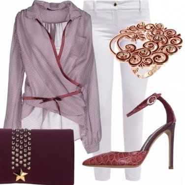 Outfit Serata in tacchi e pantaloni
