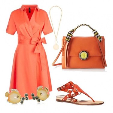 Outfit Pesciolini arancio
