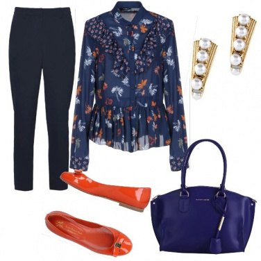 Outfit Quel tocco di arancio