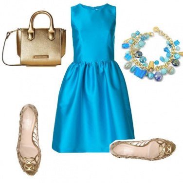 Outfit Preziosa in azzurro