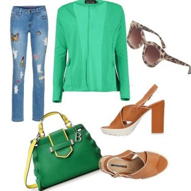 Outfit Summer in green...