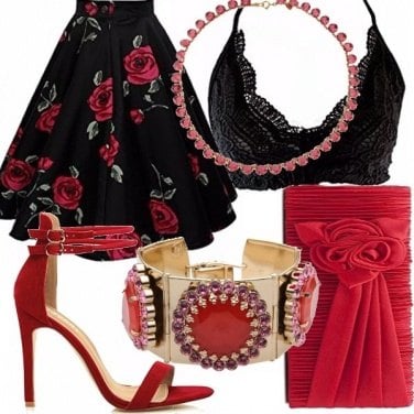 Outfit Rosso passione!