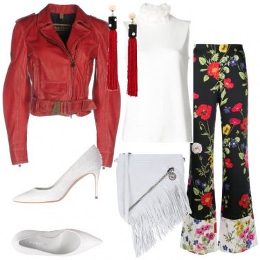 Outfit Rock a fiori