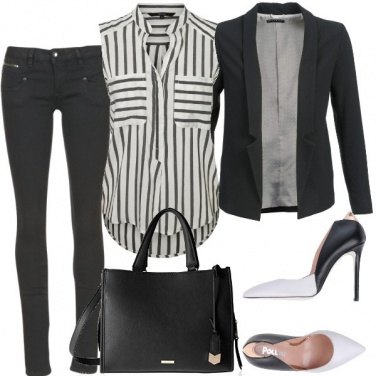 Outfit Ufficio dinamico
