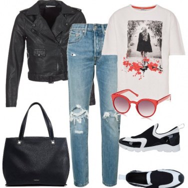 Outfit L\'cchiale rosso