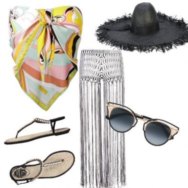 Outfit Cocktail In spiaggia