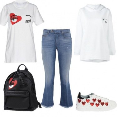 Outfit Casual day in Chiara Ferragni