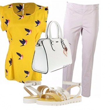 Outfit Colori solari per l\'ufficio