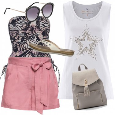 Outfit Felpe Rosa Donna: 1 Outfit Donna | Bantoa