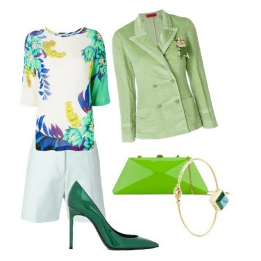 Outfit Verde primavera