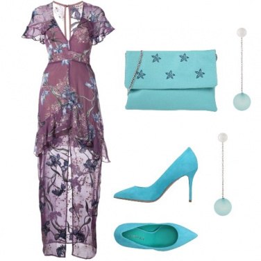 Outfit Trasparenze e ruches