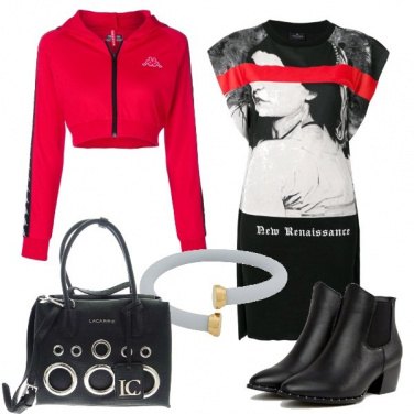 Outfit Il vestito con stampa
