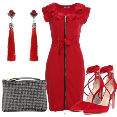 Outfit Sexy con la zip