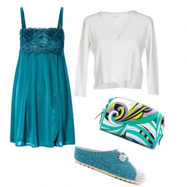 Outfit Dormire in turchese
