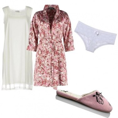 Outfit Un tocco di rosa per sognare