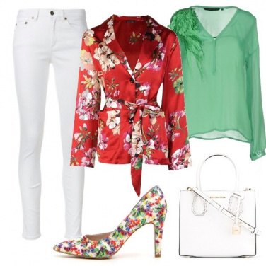 Outfit Decorazioni floreali