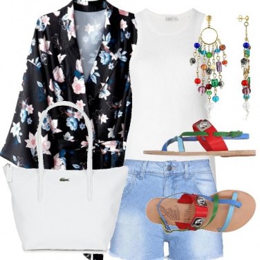 Outfit Kimono e colori