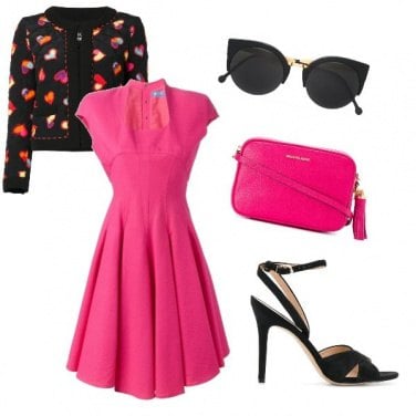 Outfit Fuxia in love