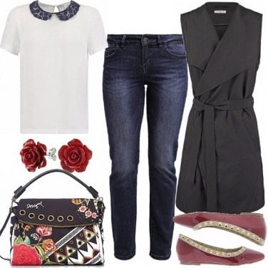 Outfit Rose rosse per te!