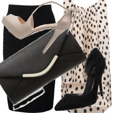Outfit Eleganza a pois