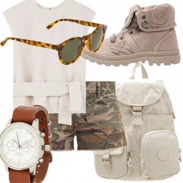Outfit Camo trendy