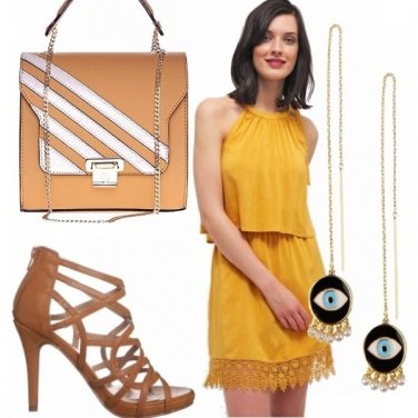 Outfit Giallo e cognac!