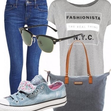 Outfit Jeans passion