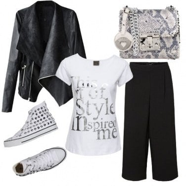 Outfit Sunday Style...casual con un tocco rock!