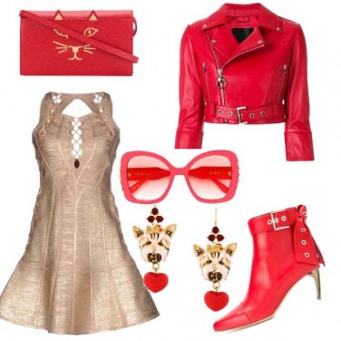 Outfit Cerimonia rock