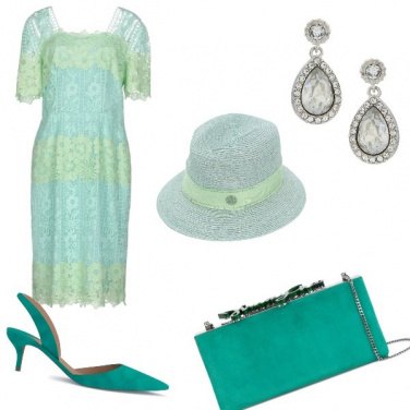 Outfit Seconde nozze in verde