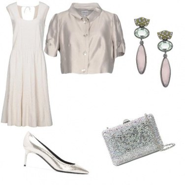 Outfit Nozze d\'argento in argento