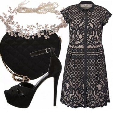 Outfit Romantica in pizzo