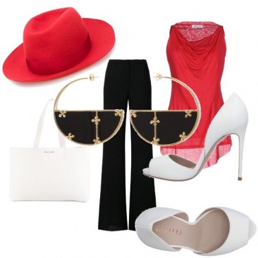 Outfit Orecchini in risalto