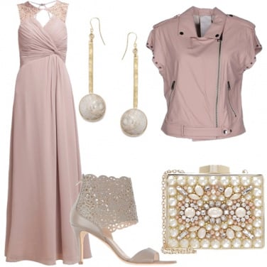 Outfit Debuttante in rosa