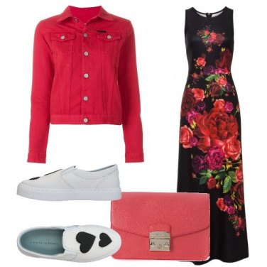 Outfit Serata con l\'abito lungo