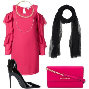 Outfit Michael Kors in fucsia
