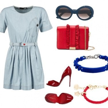 Outfit Moschino dress
