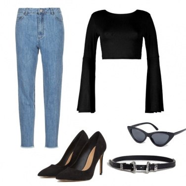 Outfit Casual nero