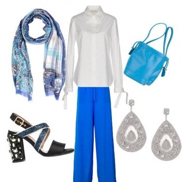 Outfit Nel blu dipinto di blu