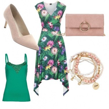 Outfit Prato fiorito Bonprix