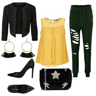 Outfit Un tocco di giallo