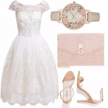 Outfit Cerimonia romantica