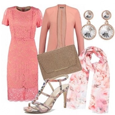 Outfit Peach echo wedding