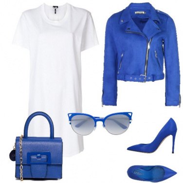 Outfit Dettagli blu