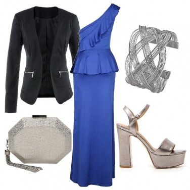 Outfit Monospalla blu