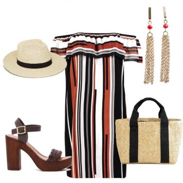 Outfit Righe al mare