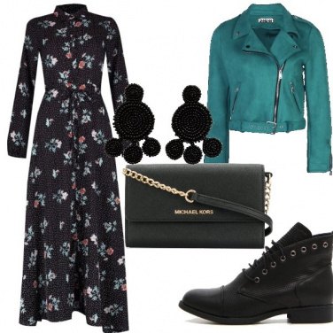 Outfit Vestito lungo in fantasia