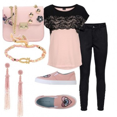 Outfit Rosa sportivo