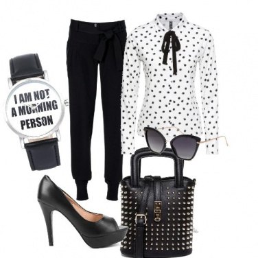 Outfit Black and white