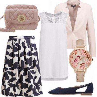 Outfit Farfalle blu